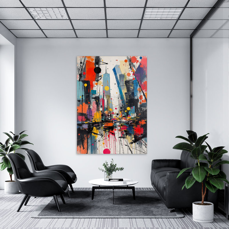 Metropolitan Chaos, 36" H x 24" W