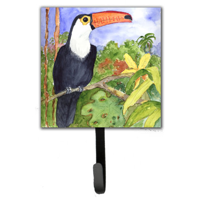 Porte-laisse Toucan Et Crochet Mural