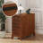 End Table with 3 Drawers, Corner Table with 2 Open Shelves, Tall Side Table for Bedroom and Corner-390282452