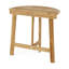 Table bistro pliante d'extérieur en bois d'acacia