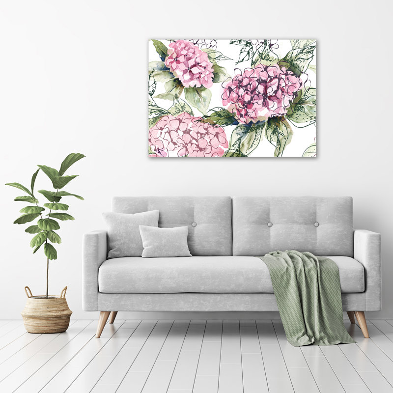 Hydrangea - Wrapped Canvas Print