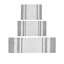 Tapis de bain réversible en coton absorbant Spa Comfort gris
