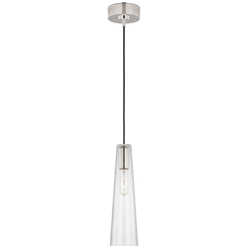 Osvaldo 1 - Light Pendant by Ray Booth, Polished Nickel