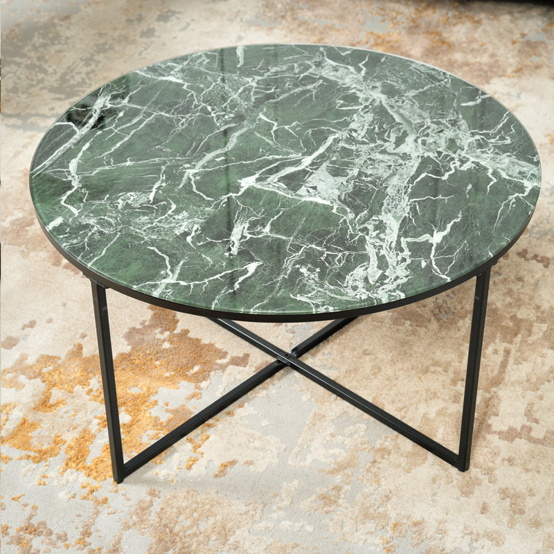 Bason Cross Legs Coffee Table