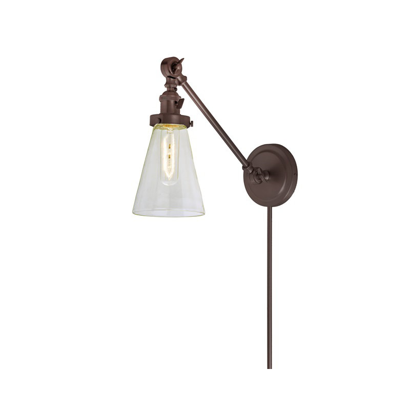 Martucci Swing Arm Sconce, Oil Rubbed Bronze