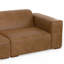 Rex 5 - Piece Modular Genuine Leather Sectional with Ottoman-98294401-98294402