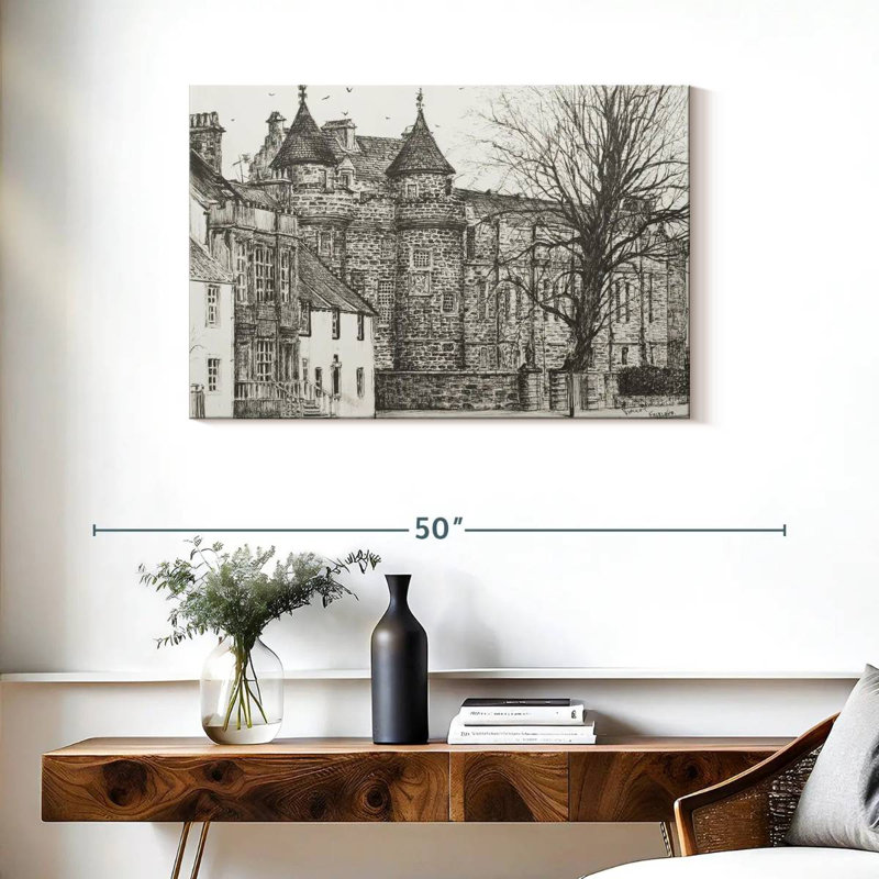 Lilie Falkland Palace Scotland, 24" H x 36" W