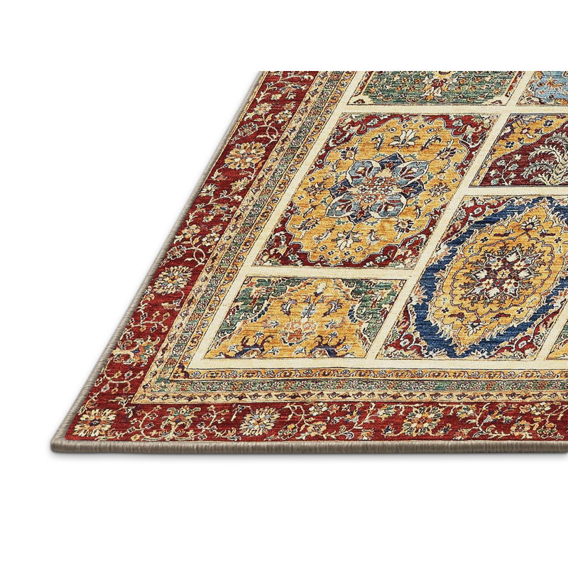 Abstract Indoor Rug, Rectangle 5' x 8'