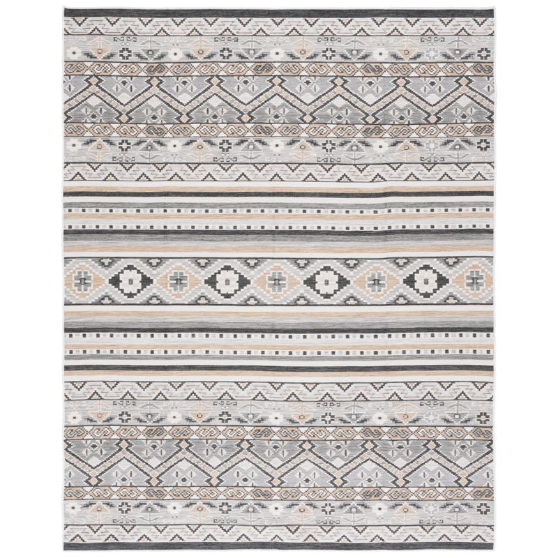 Karenann Sunrise Performance Southwestern Indoor/Outdoor Area Rug, Rectangle 8' x 10'