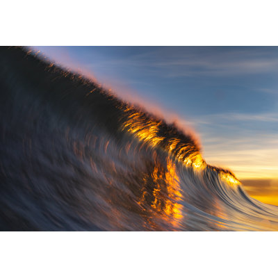 Close Up of Smooth Wave by Philip Thurston