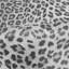 Sengul blanc, gris, argent, paillettes, papier peint scintillant imitation peau de guépard léopard