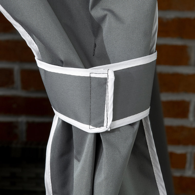 Outsunny Outdoor Towel Valet Caddy