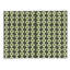 Tapis d'intérieur / extérieur en polyester tissé à la machine rectangulaire à pois vert-1879942907