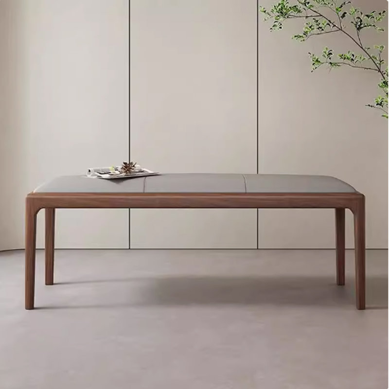 Banc de chevet simple et moderne avec tabouret à chaussures