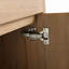 Meuble-lavabo autoportant avec lavabo en céramique