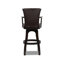 Tabouret tournant avec accoudoirs Williams