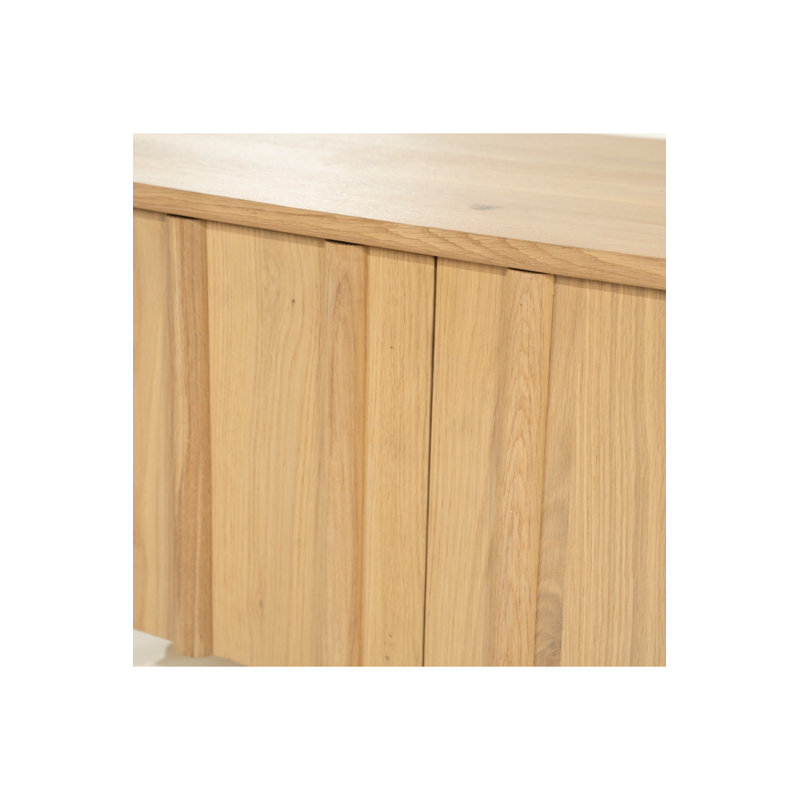 Jake 4-Door Media Unit, Natural
