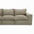 3 - Piece Upholstered Camel Chenille Modular Sectional Sofa with Cushion Back– Fully Compressed, No Assembly Required-904861474-904861535-899534324