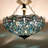Alicemae Glass Semi Flush Mount