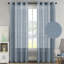 Paire de rideaux semi-transparents avec œillets Dawan-1635607301-1635607310