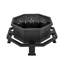 50 Inch Outdoor Fire Pit Surround Table – with 2 Grill Grates, Firewood Storage Shelf & Protective Barrier, Extra Space & Safety for Smokeless Fire Pit (Stove Not Included)