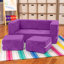Causeuse modulaire et repose-pieds pliable pour enfants Altermease Zipline