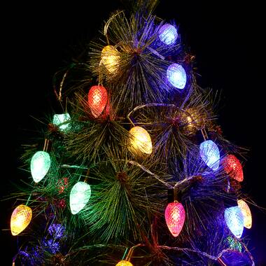 A String Of Led Christmas Tree Decoration Lights With A Battery