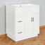 Meuble-lavabo simple 30 po, lavabo en résine, traditionnel, salle de bain-2063616150-2063616147