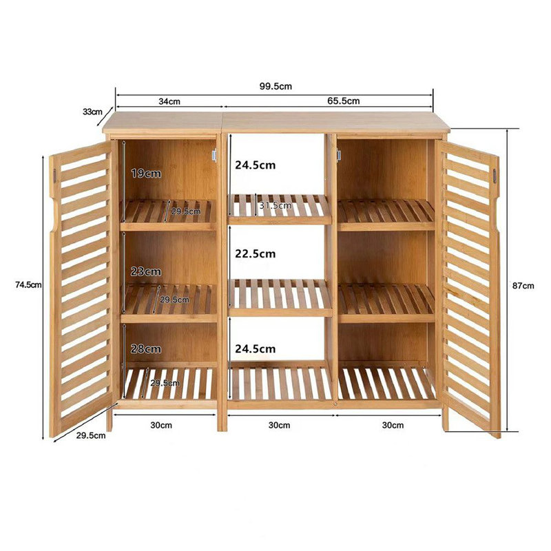 Rifet Solid Wood Rectangle Storage Unit Accent Chest