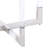 Yasmin Floating Acrylic Lamp Table Base w/ Steel Accents