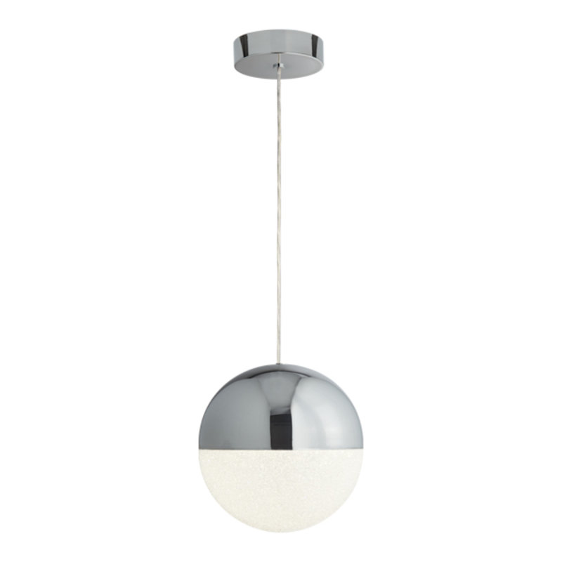 1 - Light Chrome LED Single Pendant