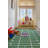 Furnish My Place Nicole 700 Corner Football Play Area Rug for Kids Playroom | Bathroom & Kindergarten Classroom | Corner Football Field Ground | Green-1566304669