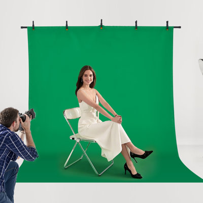 Ensemble de support de fond 5 x 6,5 pi pour studio de fête et de photos