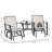 Outdoor Glider Chairs With Coffee Table