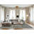 Machine Washable Abstract Brown Area Rug-836763863