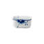 Royal Copenhagen White/Blue Fluted Mega Butter Dish