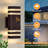 Dusk to Dawn Outdoor Wall Lighting with 7W LED Bulbs 2 Pack-681196758