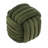 Chenille Fabric Modern Knot Design Ottoman-308907216