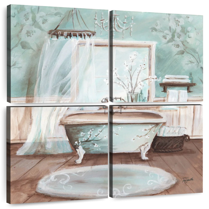 Kerrick Aqua Blossom Bath II