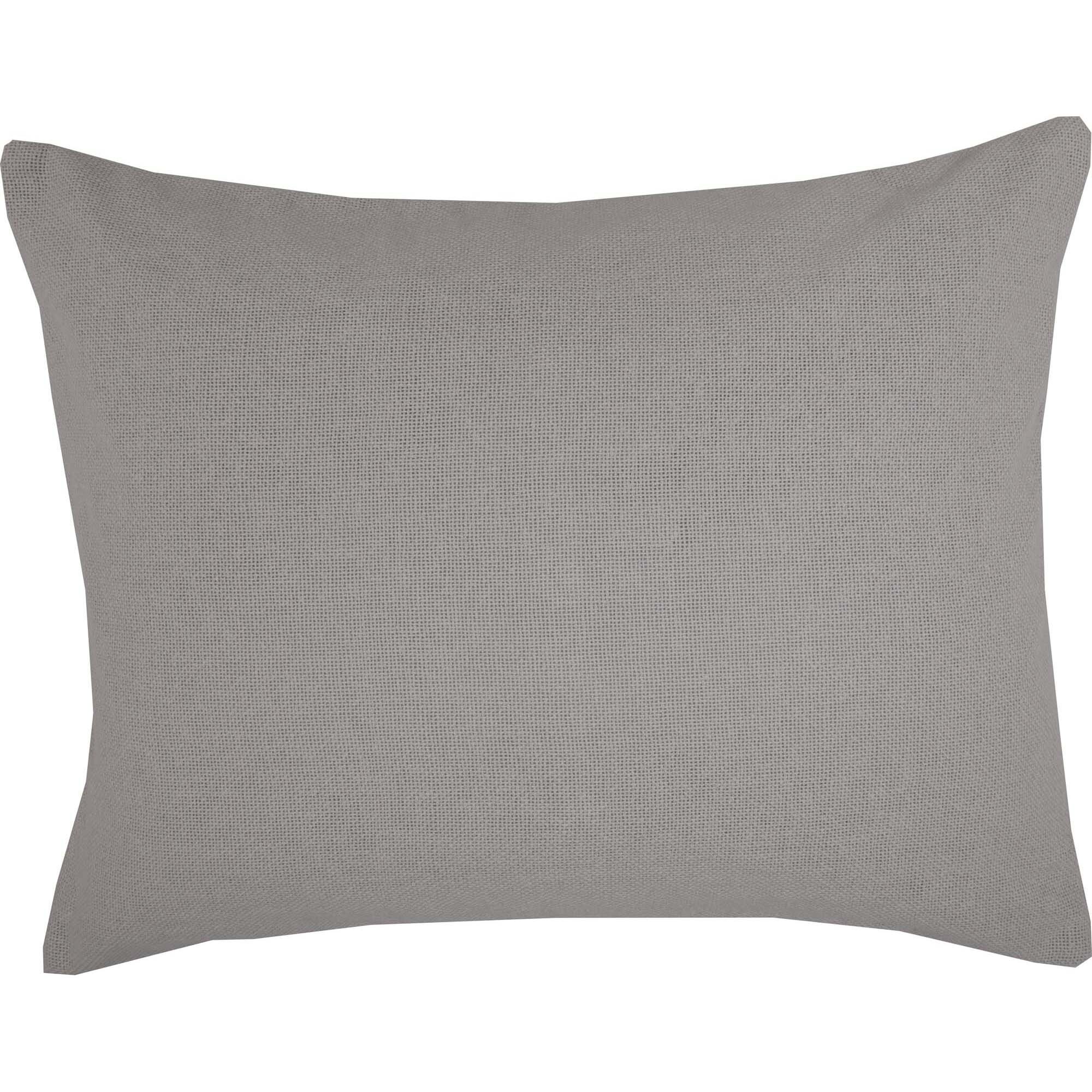 VHC Brands Burlap Dove Gray Sham | Wayfair