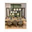 Borghese Solid Oak Dining Table-38230528-38230529