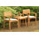 Molimo Outdoor 3 - Piece Teak Bistro Set
