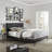 Modway Phoebe Vinyl Upholstered Platform Bed with Round Splayed Legs-1216562920-1216562923