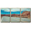 New Mexico Drive I - 3 pièces, cadre photo flottant sur toile-36830645-36830634