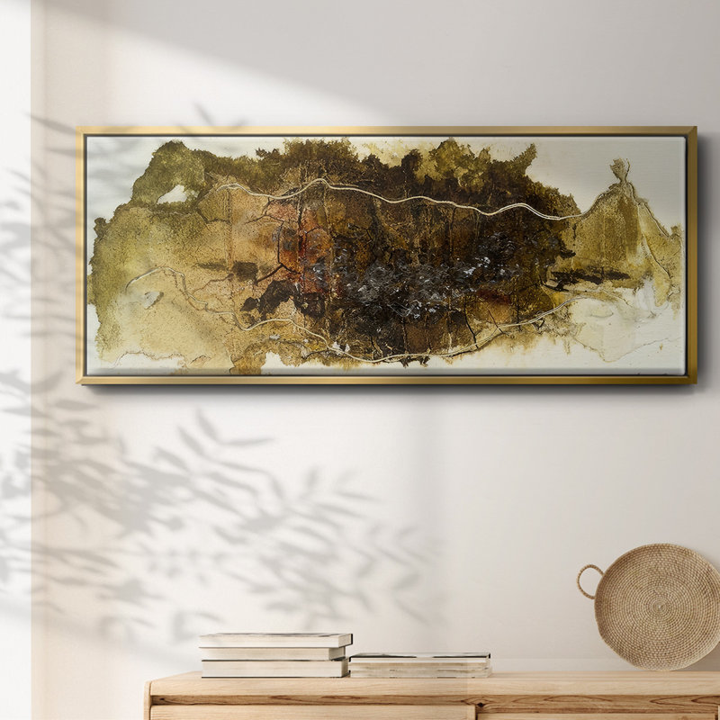 Bonded  I - Framed Canvas