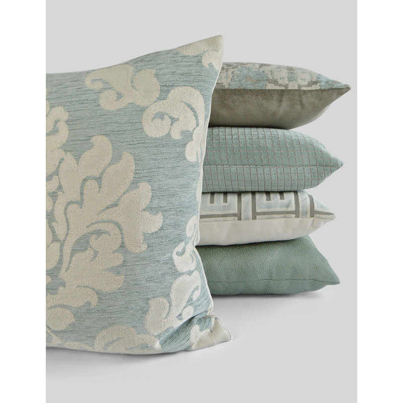 Klint Pillow Cover & Insert, Square 24", Glacier