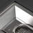 50,000 BTU Black Aluminum 72” Patio Fire Pit Table-1289721517