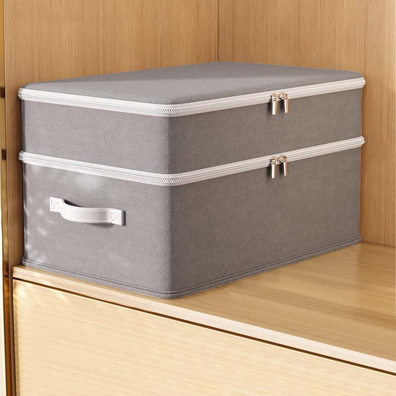 Seasonals Organizer Multifunctional Closet For Underwear Bra Clothes Storage Box Gods Household Double Layer Organizing Box