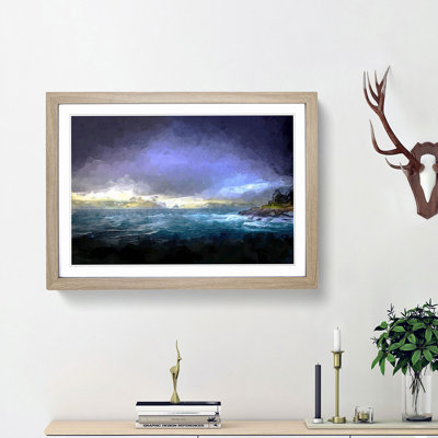 Faroe Island Ocean View - Picture Frame Graphic Art Print