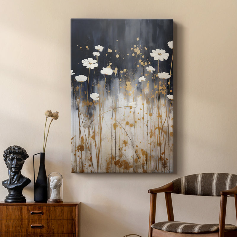 FLORAL Series CDXVII - Gallery Cavas, H 48 po x l 32 po